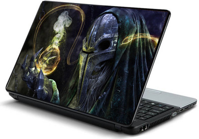Psycho Art Warrior Vinyl Laptop Decal 15.6