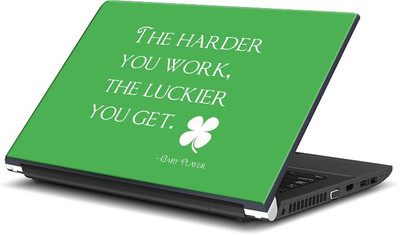 ShopMantra The Harder You Work, The Luckier You Get by Gary Player Vinyl Laptop Decal 15.6
ShopMantra The Harder You Work, The Luckier You Get by Gary Player Vinyl Laptop Decal 15.6