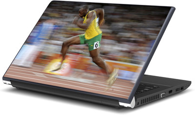 Artifa Usain Bolt Running Fabulous Vinyl Laptop Decal 15.6