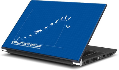 ShopMantra Evolution Is Suicide Vinyl Laptop Decal 15.6 
ShopMantra Evolution Is Suicide Vinyl Laptop Decal 15.6