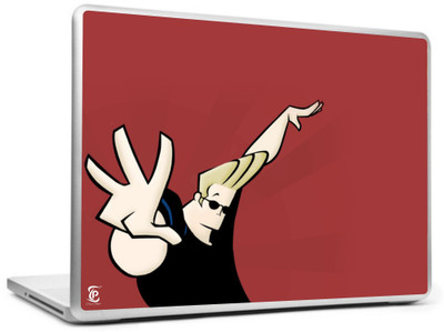 Print Shapes Johnny bravo Vinyl Laptop Decal 15.6