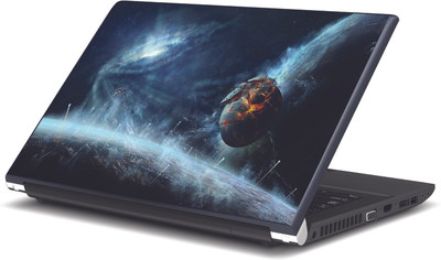 Artifa Planet Exploding Artistic Vinyl Laptop Decal 15.6