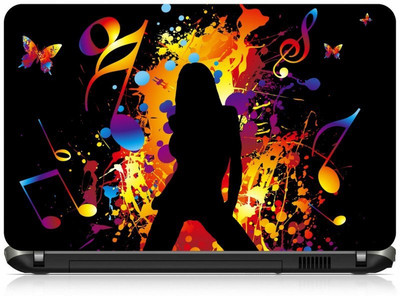 Box 18 Music Guaitar 1851 Vinyl Laptop Decal 15.6