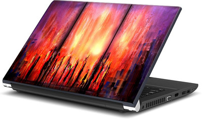 ShopMantra Paint Spaltter On Canvas Vinyl Laptop Decal 15.6