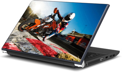 Artifa KTM Bike Cornering Vinyl Laptop Decal 15.6