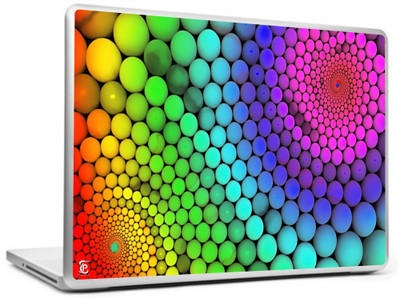 Print Shapes Colourfull eggs Vinyl Laptop Decal 15.6