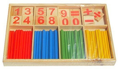 Happy Cherry Happy Cherry Wooden Teaching Learning Toys Number Cards and Counting Rods with Box(Multicolor)
Happy Cherry Happy Cherry Wooden Teaching Learning Toys Number Cards and Counting Rods with Box(Multicolor)
