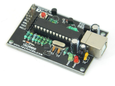 Technido PICKit2 USB ICSP PIC Programmer Burner Board Windows 10 Compatible(Black)
Technido PICKit2 USB ICSP PIC Programmer Burner Board Windows 10 Compatible(Black)