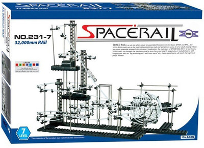Emob SpaceRail Marble Roller Coaster with Steel Balls 32000 mm Long Never Ending RollerCoaster Learning Educational Game 231- Level 7(Multicolor)
Emob SpaceRail Marble Roller Coaster with Steel Balls 32000 mm Long Never Ending RollerCoaster Learning Educational Game 231- Level 7(Multicolor)