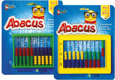 Sunny Abacus - Counting Frame with stand(Multicolor)