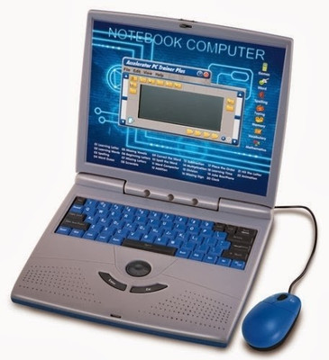 Qunxing Super-Slim Educational Kids' Talking Laptop(Multicolor)