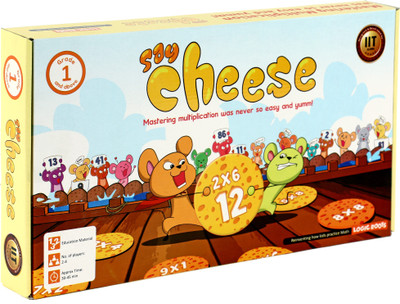 LogicRoots Educational Board Game SAY CHEESE Master Multiplication With Ease Math Game(Multicolor)
LogicRoots Educational Board Game SAY CHEESE Master Multiplication With Ease Math Game(Multicolor)
