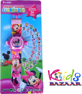 KidsBazaar 24 images Mini Mouse Projector Watch for kids,Diwali Gift, Birthday Return Gift(Pink)
KidsBazaar 24 images Mini Mouse Projector Watch for kids,Diwali Gift, Birthday Return Gift(Pink)