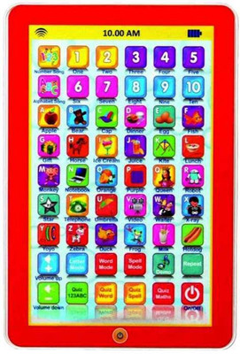 AR Enterprises Englisg Learning Touch tablate(Multicolor)