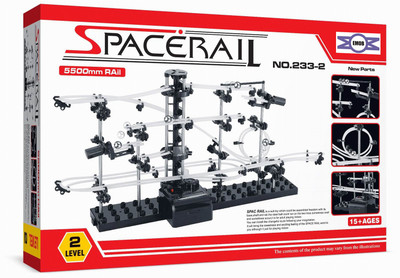Emob SpaceRail with Steel Balls 5500 mm Long Never Ending RollerCoaster Learning Educational Game Marble Roller 233-Level 2(Multicolor)
Emob SpaceRail with Steel Balls 5500 mm Long Never Ending RollerCoaster Learning Educational Game Marble Roller 233-Level 2(Multicolor)