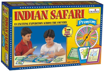 Creative Educational Aids Indian Safari Premium(Multicolor)