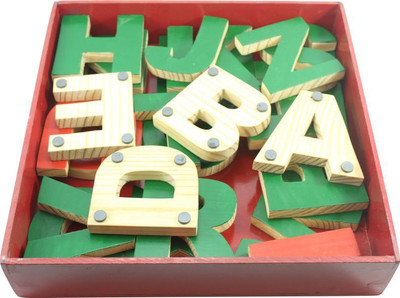 Enigmatic Woodworks Wooden Magnetic English Alphabets (Single Face Colored)(Large)(Green, Red)
Enigmatic Woodworks Wooden Magnetic English Alphabets (Single Face Colored)(Large)(Green, Red)
