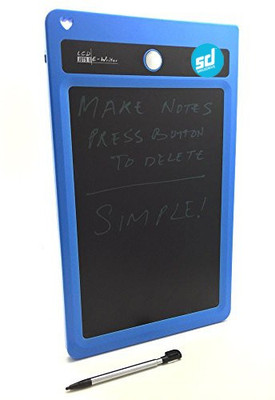 Smiledrive Ewriter with Press Button Delete -8.5" LCD Electric Slate for Notes, Scribbles & Reminders (Stylus Included)(Multicolor)
Smiledrive Ewriter with Press Button Delete -8.5" LCD Electric Slate for Notes, Scribbles & Reminders (Stylus Included)(Multicolor)