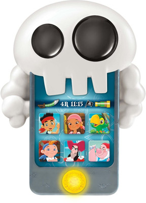 Fisher-Price Jake and The Never Land Pirates: Skull Phone(White, Grey)