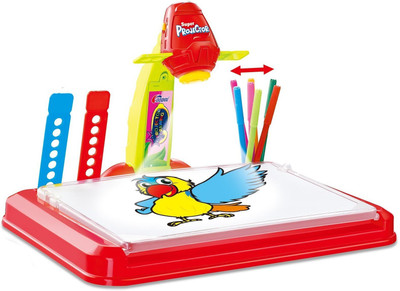 Building Mart Children's 3 in 1 Super Fun Learn to Draw Projector Set - Table Lamp, Painting(Multicolor)
Building Mart Children's 3 in 1 Super Fun Learn to Draw Projector Set - Table Lamp, Painting(Multicolor)