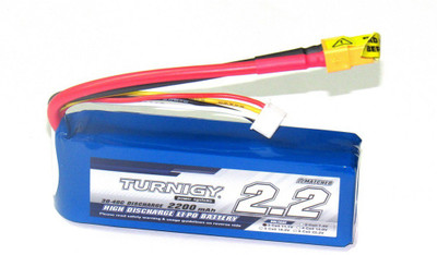 Rotobotix Turnigy 2200mAh / 3S / 30C - 40C Lipo Pack(Blue)