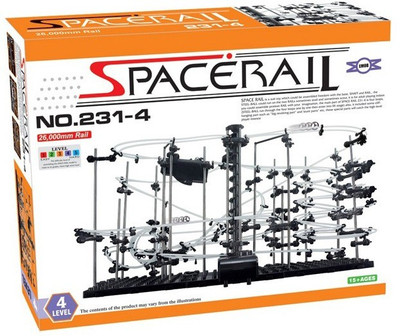 Emob SpaceRail Marble Roller Coaster with Steel Balls 26000 mm Long Never Ending RollerCoaster Learning Educational Game 231- Level 4(Multicolor)
Emob SpaceRail Marble Roller Coaster with Steel Balls 26000 mm Long Never Ending RollerCoaster Learning Educational Game 231- Level 4(Multicolor)