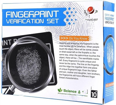 DIY Educational Scientific Experiment Fingerprint Verification Set Game(Multicolor)
DIY Educational Scientific Experiment Fingerprint Verification Set Game(Multicolor)