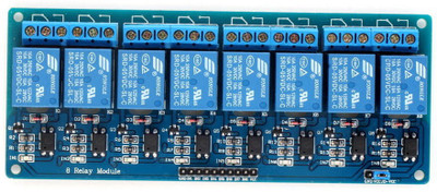Grab'eM RELAY DRIVER 8 CH 5V Module(Blue)