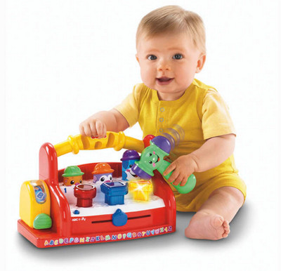 Fisher-Price Laugh and Learn Learning Tool Bench(Multicolor)