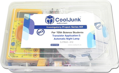 CoolJunk Physics Project Kit - Automatic Night Lamp(Multicolor)