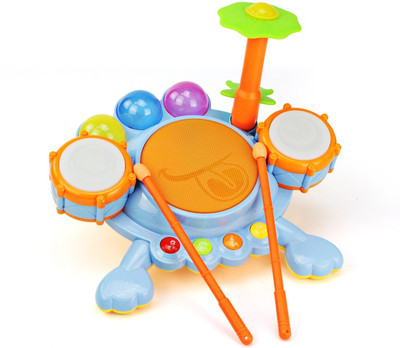 Buddy Fun Electronic Frog Drum Beat Set With Kids Follow The Blinking Lights To Keep To The Beat(Multicolor)
Buddy Fun Electronic Frog Drum Beat Set With Kids Follow The Blinking Lights To Keep To The Beat(Multicolor)