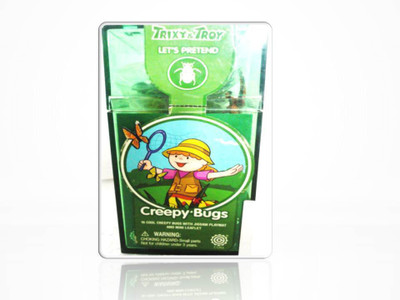 Trixy Troy Iken Let'S Pretend Animal Tub-Creepy Bug(Green, Blue)