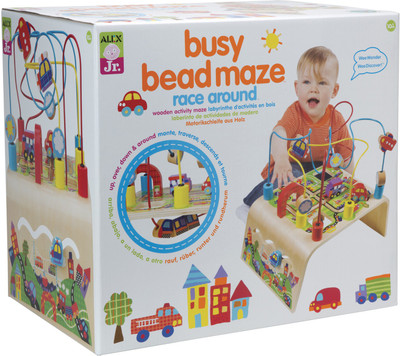 Alex Toys Busy Bead Maze Race Around(Multicolor)