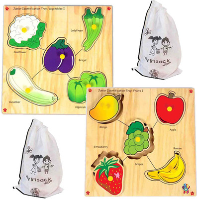 Skillofun JUNIOR ID FRUIT I +VEG I(Multicolor)