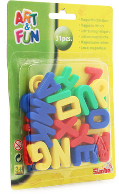 Simba Art and Fun Magnetic Capital Letters(Multicolor)
