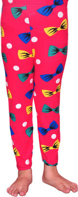 Pari & Prince Legging For Girls(Pink, Angelica pink