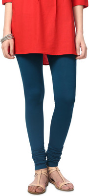 People Legging(Blue, Solid, Navy