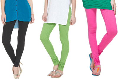 Madona Legging(Multicolor, Solid, Black