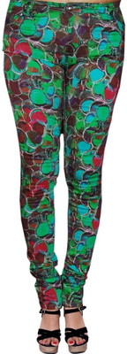 Roadcrack Multicolor Jegging(Printed)