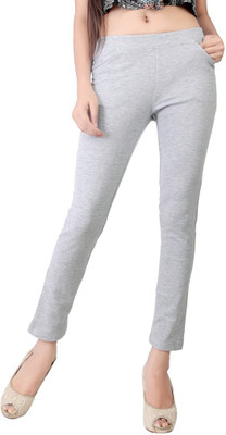 Bottoms More Grey Jegging(Solid, Lightgrey