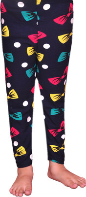 Pari & Prince Legging For Girls(Dark Blue, Auspicious blue