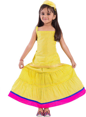 Magnus Girls Lehenga Choli Ethnic Wear Polka Print Lehenga Choli(Multicolor, Pack of 1, Yellow & pink & blue
Magnus Girls Lehenga Choli Ethnic Wear Polka Print Lehenga Choli(Multicolor, Pack of 1, Yellow & pink & blue