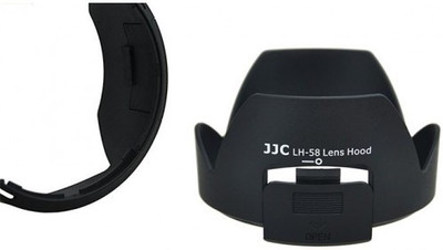 JJC LH-58 Lens Hood(77 mm, Black)