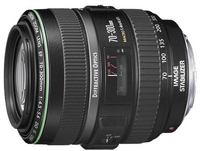 Canon EF 70 - 300 mm f/4.5-5.6 DO IS USM Lens Lens(Black)