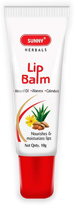Bakson's Sunny Lip Balm ( Set of 4 pcs. ) Almond Oil, Aloevera & Calendula(Pack of: 4, 10 g)
Bakson's Sunny Lip Balm ( Set of 4 pcs. ) Almond Oil, Aloevera & Calendula(Pack of: 4, 10 g)