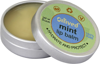 Omved Natural Lip Balm Mint(Pack of: 1, 8 g)