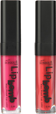 Bonjour Paris Kiss Proof Pur Matte Lip Gloss(12 ml, Fuchsia 09, Irresistble Pink 14)
Bonjour Paris Kiss Proof Pur Matte Lip Gloss(12 ml, Fuchsia 09, Irresistble Pink 14)