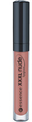 Essence XXXL Nude Lipgloss 06 Soft Almond,(5 ml, Brown)