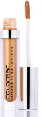 Colorbar Diamond Shine Lipgloss(3.8 ml, 012 Flossy Gold)