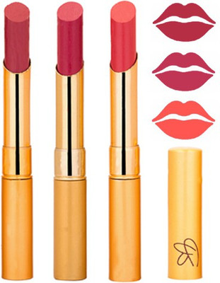 Rythmx Super Slim Multicolor Matte Lipstick Combo 349(Multicolor,)